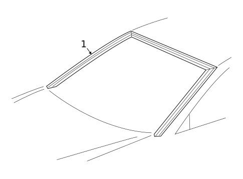 Reveal Moldings for 2005 Toyota Solara #0