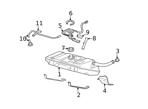 Hardware, Fasteners & Fittings for 1993 Chevrolet Camaro #0