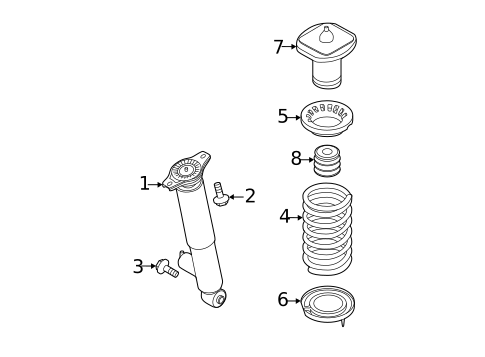 Shocks & Components for 2017 Volvo S60 Cross Country #0