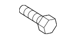 9XF002227L - Emission System: Bracket Bolt for Mazda: 3, 6, CX-3, CX-30, CX-5 Image