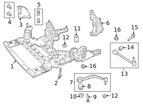 Suspension Components for 2016 Chevrolet SS #0
