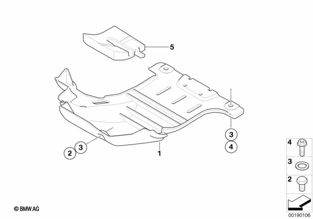 11117709365 - : Engine Guard, Plastic for BMW-Motorrad Image