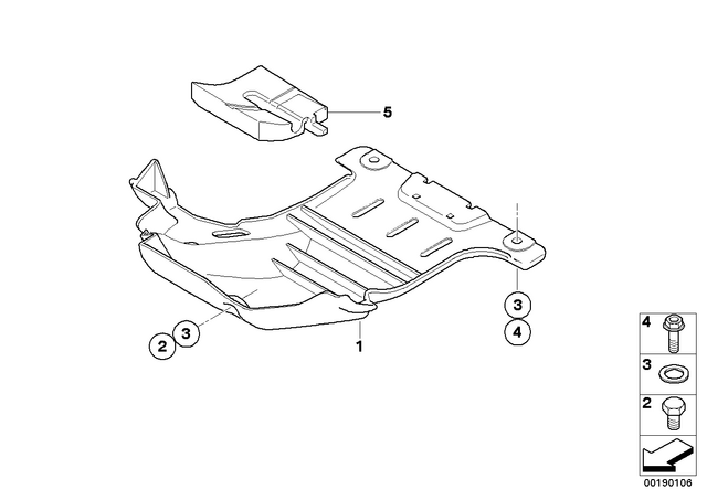 11117709365 - : Engine Guard, Plastic for BMW-Motorrad Image