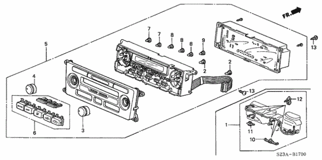 A/C Control for 2004 Acura RL #0