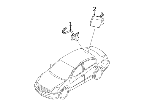 Parking Aid for 2012 Nissan Maxima #0