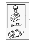 FE054340ZA - : Master Cylinder for Mazda: RX-8 Image