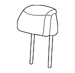 4H0881901CMBC3 - : Headrest for Audi: A8 Quattro, S8 Image