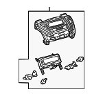 840100E021 - : Center Display Assembly for Lexus: RX330, RX350 Image