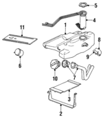 21006833 - Fuel System: Fuel Tank for GM Image