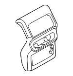 80A864376ABA4 - Body: Rear Trim for Audi: Q5, Q5 PHEV, Q5 Sportback, SQ5, SQ5 Sportback Image