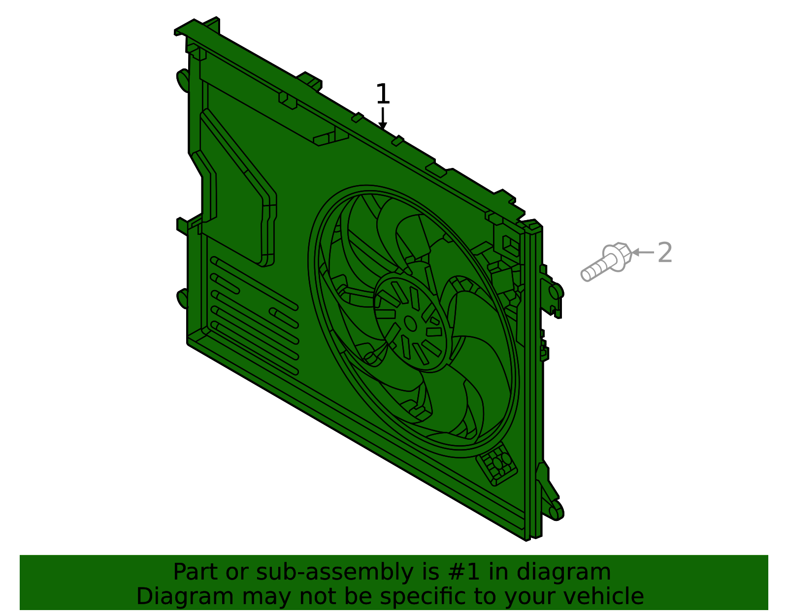 2025 Mazda CX-50 Fan Module PY52-15-025 | Mazda Parts Factor