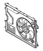 PX8E15025 - : Engine Cooling Fan Assembly for Mazda Image