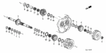 90201PL4000 - Transmission - Automatic: NUT, FLANGE (19MM) for Honda Image