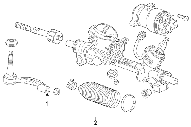 85733409 - : Rack And Pinion Assembly for GM Image