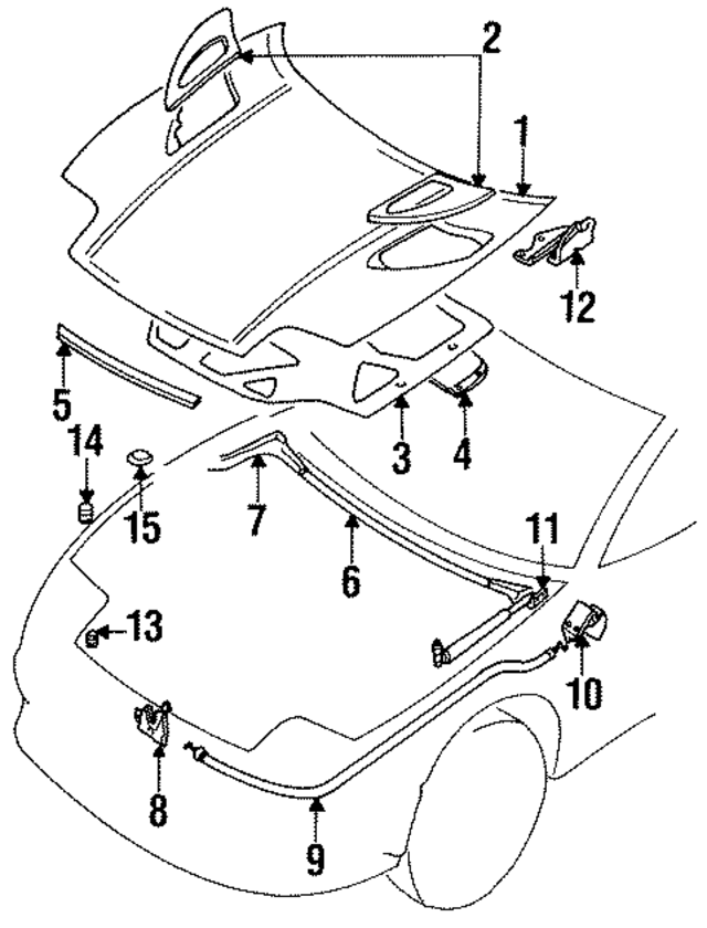 MB640907 - : Protector for Mitsubishi Image