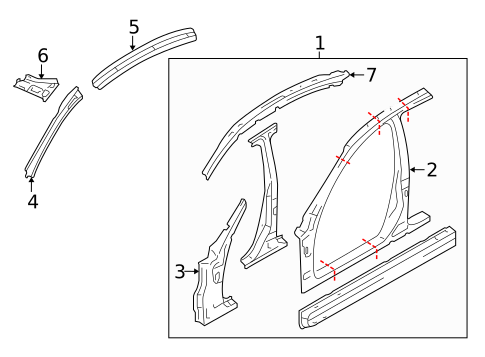 Aperture Panel for 2016 INFINITI Q50 #0