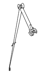 733600E120B2 - Electrical: Belt &amp; Retractor for Toyota Image