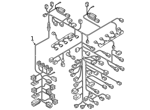 Wiring Harness for 2015 Audi R8 #0