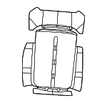 68591227AA - Body: Seat Back Heater for Mopar Image