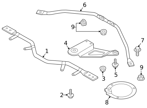 Suspension Mounting for 2003 INFINITI Q45 #0
