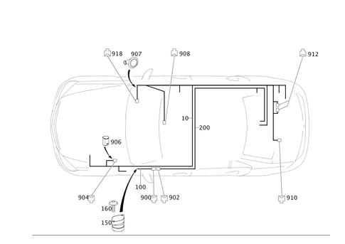 Wiring Harnesses for Taxi for 2008 Mercedes-Benz C300 #0