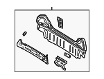 XR832918 - Body: Rear Body Panel for Jaguar Image