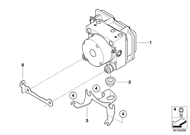 34517720056 - : Pressure Modulator - ABS for BMW-Motorrad Image