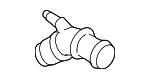 N90794401 - Belts &amp; Cooling: Cooling System Bypass Line Adapter for Volkswagen Image