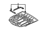 7L8803261B - Body: Rear Floor Pan for Audi Image