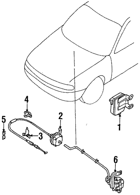 Cruise Control System for 1995 Nissan 200SX #0