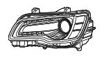 68402940AB - : Headlamp Assembly for Chrysler: 300 Image