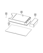 5LD29KA9AA - Interior Trim: Load Floor Panel for Mopar Image