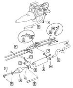 6104220AA - Exhaust: Hex Flange Head Bolt for Mopar Image