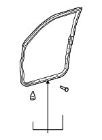 6786160120 - Body: Door Weather-strip for Lexus: GX470 Image