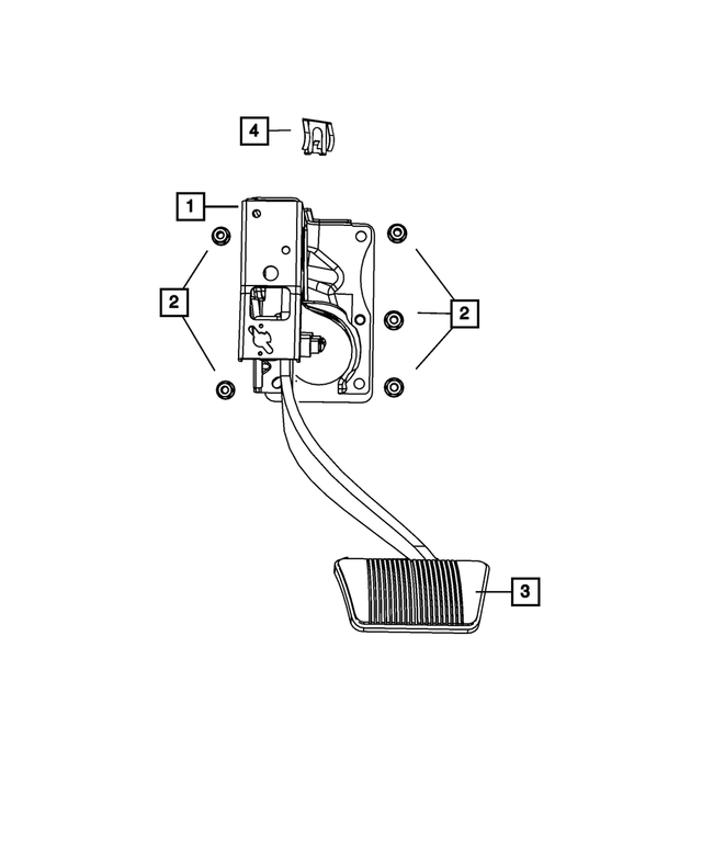 68045821AB - : Brake Pedal for Mopar Image