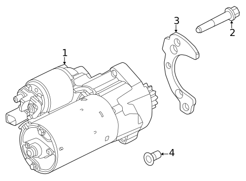 Starter & Related Components for 2022 Land Rover Range Rover #0