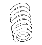 52121731AA - Suspension: Coil Spring for Dodge: Ram 1500, Ram 2500, Ram 3500 Image