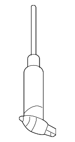 68139390AA - Suspension: Shock Absorber for Dodge: Ram 2500, Ram 3500 | Ram: 2500, 3500 Image