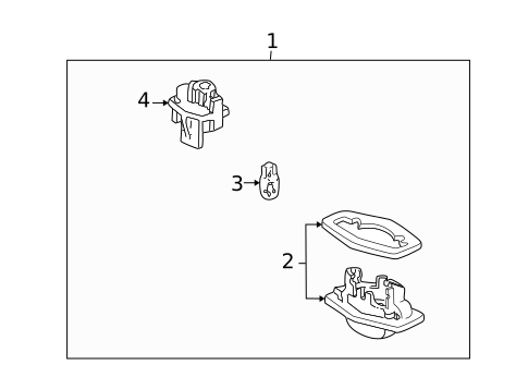 License Lamps for 2008 Honda Pilot #0