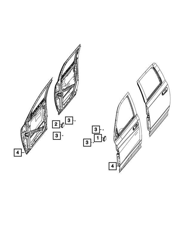 « 68517699AB – Electrical : Porte Module, Côté Gauche pour Mopar Image »