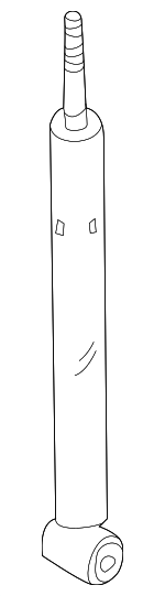 1HM513031E - Suspension: Shock Absorber for Volkswagen: Cabrio, Golf, Jetta Image