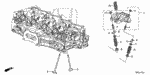 14721P2A000 - Engine: VALVE, EX. for Honda Image