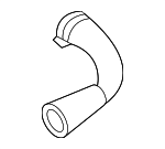 PAD121545 - Cooling System: Coolant Hose for Porsche: Taycan Image