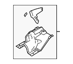 BDTT5645XC - Exhaust: Center Shield for Mazda Image