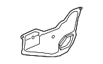 72321TRTA01 - Body: Door Water Deflector for Honda: Clarity Image