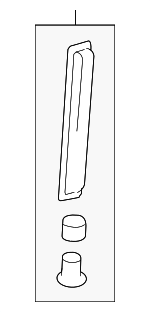 8847412010 - HVAC: Dehydrator for Scion: iM | Toyota: Corolla, Corolla iM, Crown, GR Corolla, Grand Highlander, Highlander, Mirai, Prius, RAV4, RAV4 Prime, Sequoia, Tacoma, Tundra, Venza, Yaris Image
