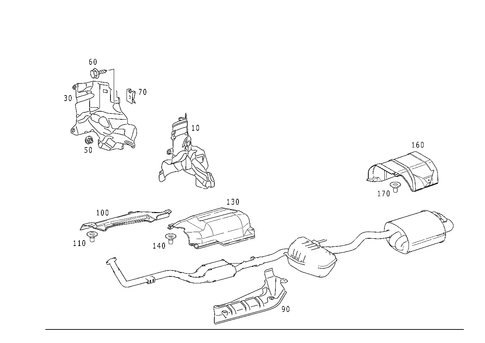 Screening Plates for 1999 Mercedes-Benz SLK 230 #0