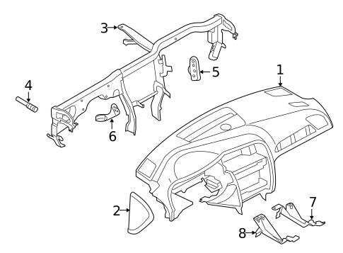 Instrument Panel for 2013 Audi allroad #0