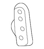 8K1863442B - Body: Inner Bracket for Audi: A5, A5 Quattro, allroad, RS5, S5 Image