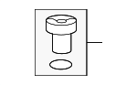 11537793373 - Cooling System: Reservoir Tank Screw for BMW Image